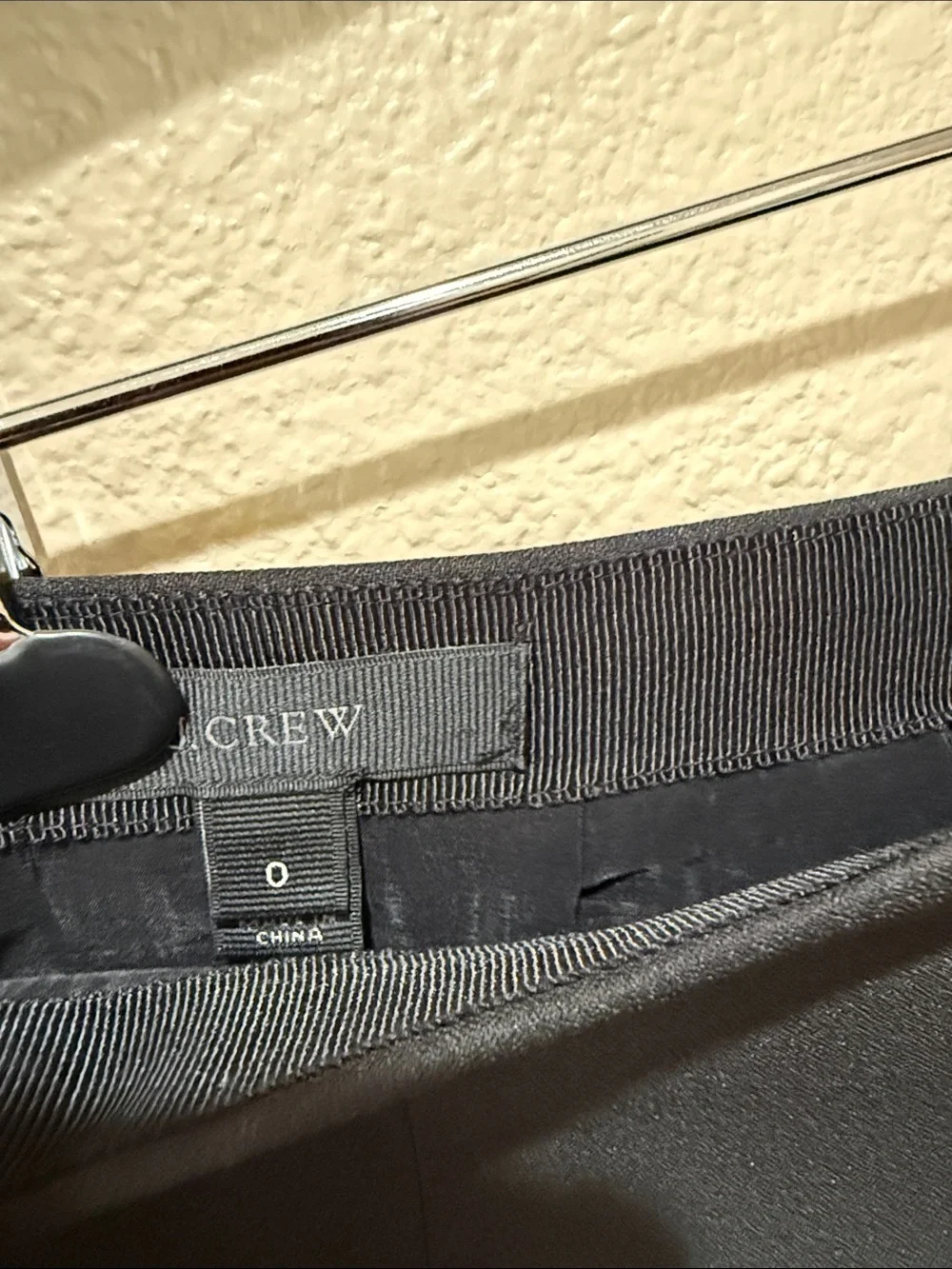 J. Crew Black Mini Skirt